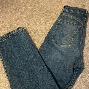 Levi’s ribcage ankle straight
